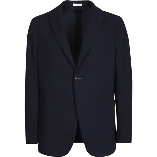 Stylish Notched Lapels Jacket , male, Sizes: XL, M, 2XL - Boglioli - Modalova