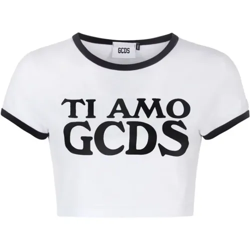 T-Shirts , Damen, Größe: S - Gcds - Modalova