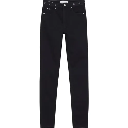 Slim-fit Denim Jeans , Damen, Größe: W28 L30 - Calvin Klein Jeans - Modalova