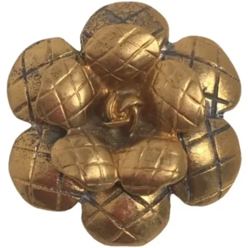 Pre-owned Metal brooches , female, Sizes: ONE SIZE - Chanel Vintage - Modalova