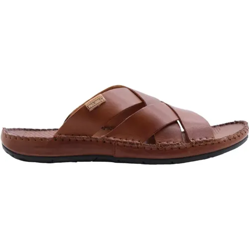 Stylish Summer Sliders for Men , male, Sizes: 12 UK, 11 UK, 9 UK, 8 UK, 7 UK - Pikolinos - Modalova