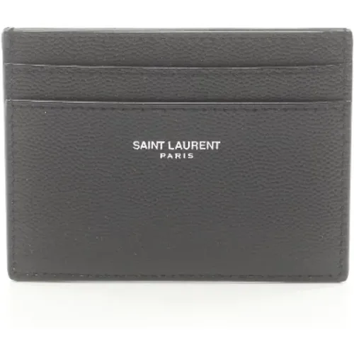 Pre-owned Leather wallets , female, Sizes: ONE SIZE - Yves Saint Laurent Vintage - Modalova