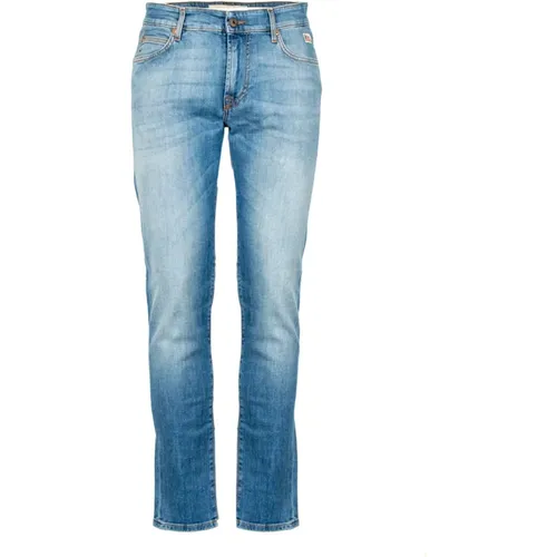 Classic Denim Jeans , male, Sizes: W44 - Roy Roger's - Modalova