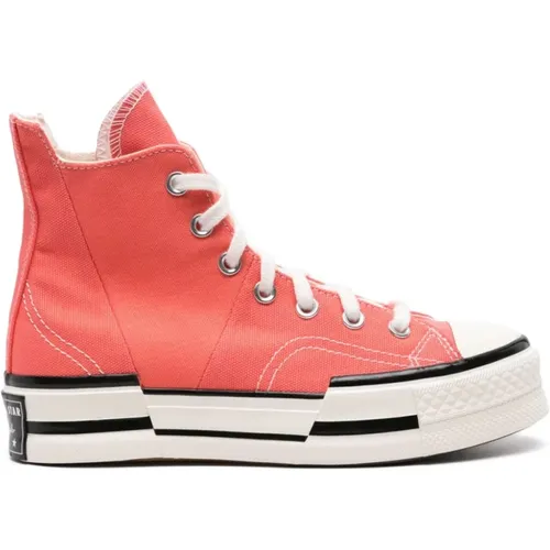 Watermelon Slushy Canvas Sneakers , Damen, Größe: 35 1/2 EU - Converse - Modalova