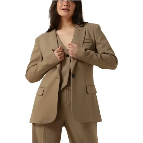 Taupe Muse Blazer für Damen , Damen, Größe: XS - Copenhagen Muse - Modalova