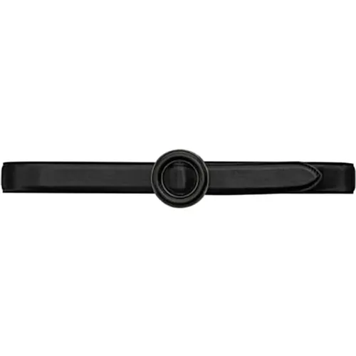 Stylish Leather Belt for Men , female, Sizes: 85 CM, 90 CM, 80 CM - Saint Laurent - Modalova