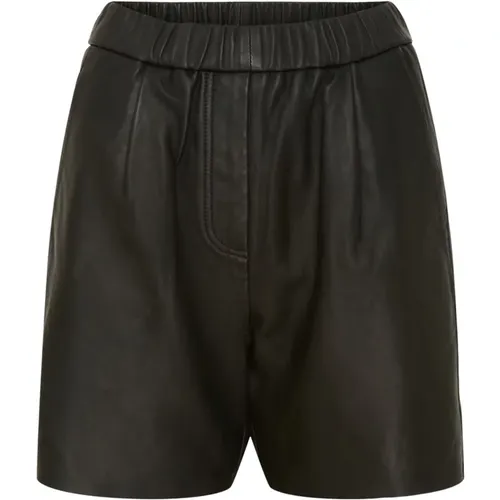 Leather shorts , female, Sizes: S, M - Notyz - Modalova
