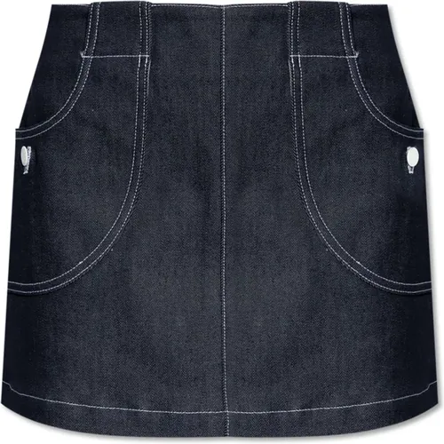 Denim skirt , female, Sizes: S - A.p.c. - Modalova