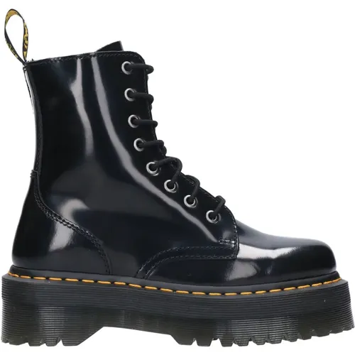 Lace-Up Boots with Platform Sole , female, Sizes: 8 UK, 6 1/2 UK, 7 UK - Dr. Martens - Modalova