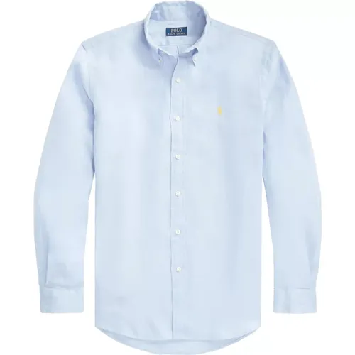 Linen Button-Down Shirt , male, Sizes: XL, M, L, S - Ralph Lauren - Modalova
