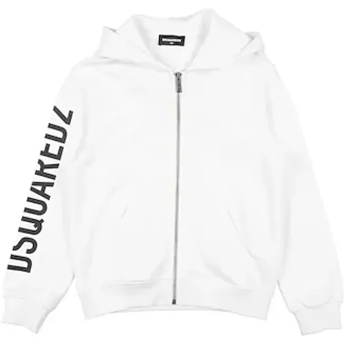 Lässiger Hoodie Pullover für Männer - Dsquared2 - Modalova