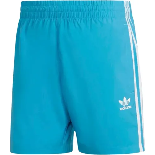 Hellblaue Herrenshorts , Herren, Größe: XS - Adidas - Modalova