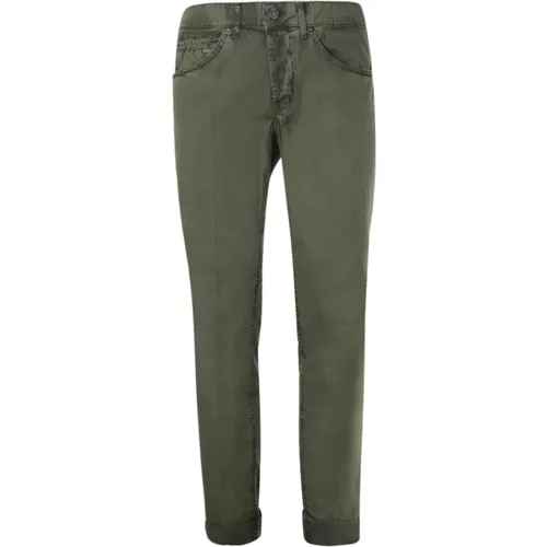 Slim Fit Grüne Jeans Dondup - Dondup - Modalova