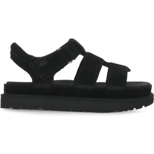 Leather Sandals with Platform Sole , female, Sizes: 3 UK, 7 UK - Ugg - Modalova