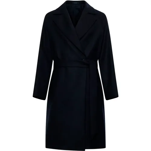 Wool Coat with Notched Lapels , male, Sizes: S, L - Tagliatore - Modalova