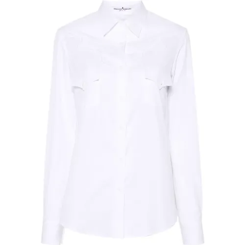 Trendy Mens Shirt , Damen, Größe: S - Ermanno Scervino - Modalova