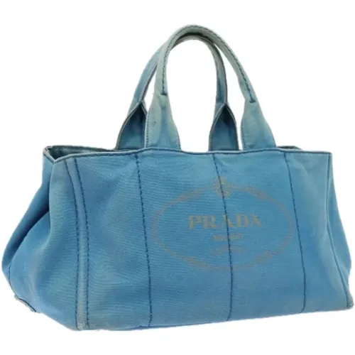 Pre-owned Canvas prada-bags , female, Sizes: ONE SIZE - Prada Vintage - Modalova