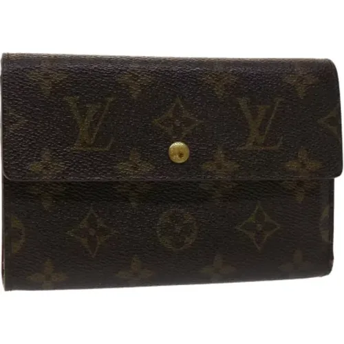 Canvas Louis Vuitton Wallet , female, Sizes: ONE SIZE - Louis Vuitton Vintage - Modalova
