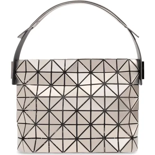 Handbag with geometrical inserts , female, Sizes: ONE SIZE - Issey Miyake - Modalova