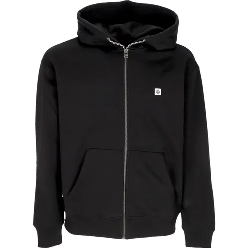 Zip Hoodie mit Verstellbarer Kapuze , Herren, Größe: XL - Element - Modalova