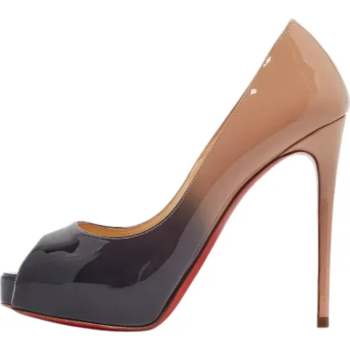 Pre-owned Leather heels , female, Sizes: 1 UK - Christian Louboutin Pre-owned - Modalova