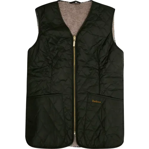 Quilted Liner Vest with Teddy Lining , female, Sizes: L - Barbour - Modalova