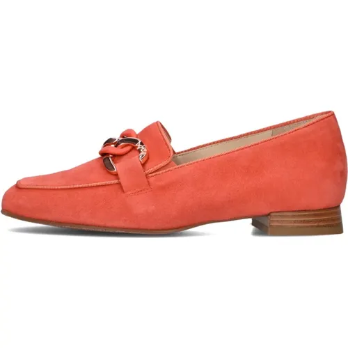 Leather Slip-Ons Napoli Style , female, Sizes: 5 UK, 6 UK, 7 UK, 4 UK, 8 UK - HASSIA - Modalova