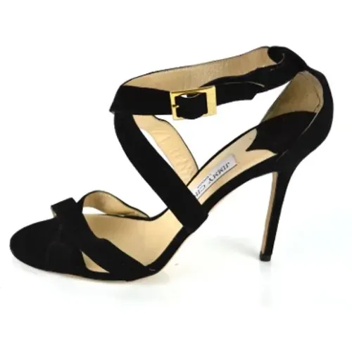 Pre-owned Fabric sandals , female, Sizes: 9 UK - Jimmy Choo Pre-owned - Modalova