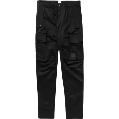 Cargo Stretch Sateen Pants , male, Sizes: L - C.P. Company - Modalova