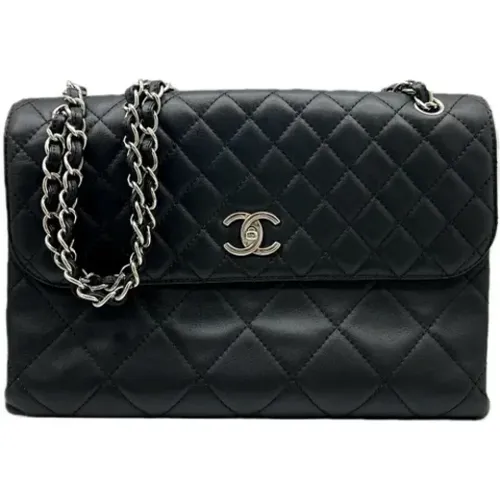 Pre-owned Leather chanel-bags , female, Sizes: ONE SIZE - Chanel Vintage - Modalova