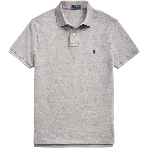 Custom Slim Fit Mesh Polo Shirt - Ralph Lauren - Modalova