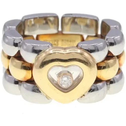 Pre-owned Stainless Steel rings , female, Sizes: ONE SIZE - Chopard Pre-owned - Modalova