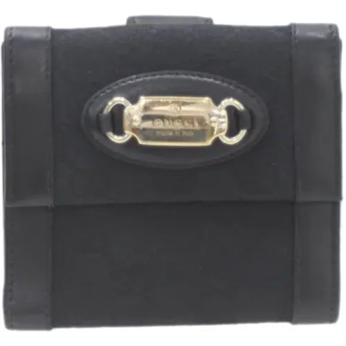 Pre-owned Canvas wallets , female, Sizes: ONE SIZE - Gucci Vintage - Modalova