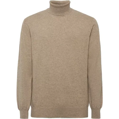 Polo Rollkragenpullover aus Kaschmir , Herren, Größe: M - Boggi Milano - Modalova