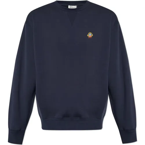 Sweatshirt mit Logo , Herren, Größe: XL - Bally - Modalova