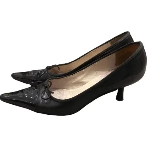 Chanel Leather Pumps , female, Sizes: 7 UK - Chanel Vintage - Modalova