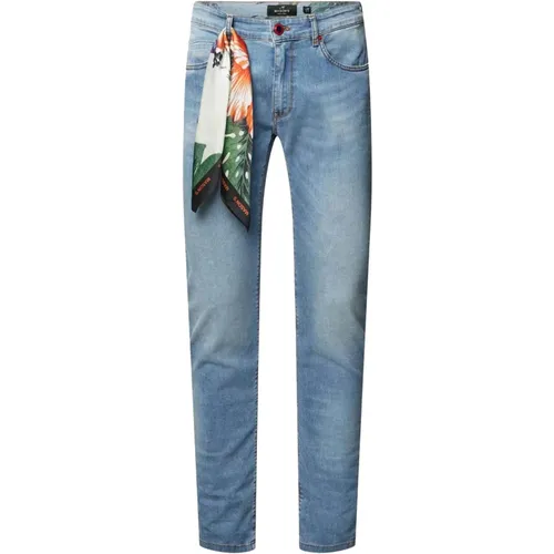 Harris Slim-Fit Jeans: Stilvoll und Bequem , Herren, Größe: W36 L34 - Mason's - Modalova