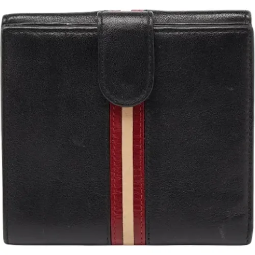 Pre-owned Leather wallets , female, Sizes: ONE SIZE - Bally Pre-owned - Modalova