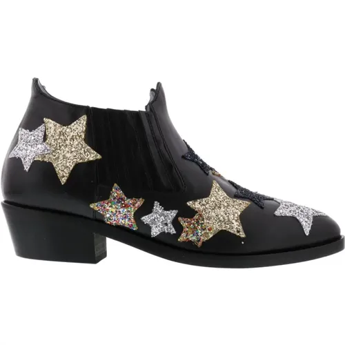 Glitter Cowgirl Stiefel , Damen, Größe: 35 EU - Chiara Ferragni Collection - Modalova