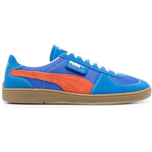 Ultra Rickie Orange Sneakers , male, Sizes: 8 1/2 UK, 10 UK, 10 1/2 UK, 9 UK - Puma - Modalova