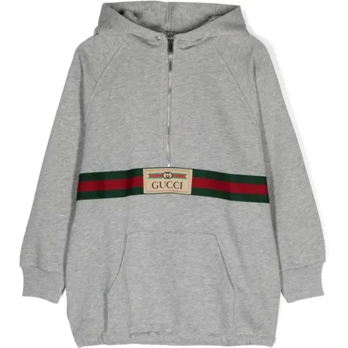 Stilvoller beiger Sweatshirt für Junioren - Gucci - Modalova