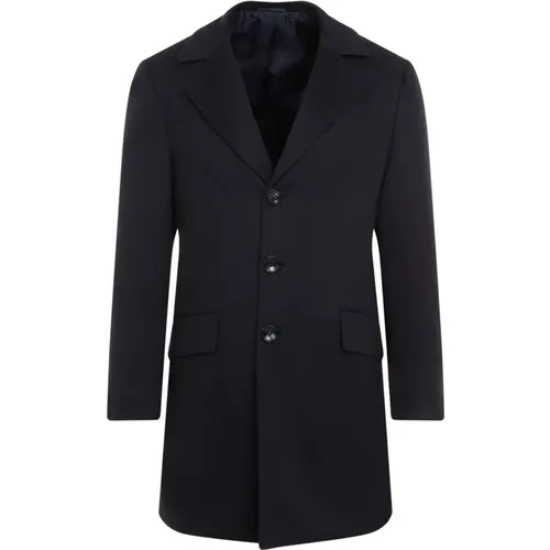 Cashmere Caban Coat , male, Sizes: M, L, XL - Kiton - Modalova