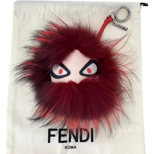 Pre-owned fur Fendi keyring , unisex, Sizes: ONE SIZE - Fendi Vintage - Modalova