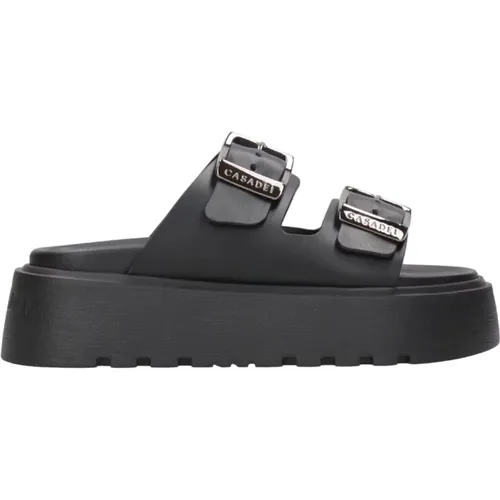 Sliders , Damen, Größe: 36 EU - Casadei - Modalova