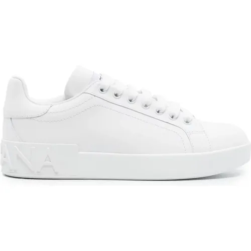 Portofino Sneakers , Damen, Größe: 35 1/2 EU - Dolce & Gabbana - Modalova