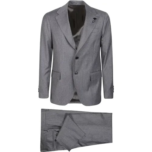 Grigio Special Line Suit , male, Sizes: L - Lardini - Modalova
