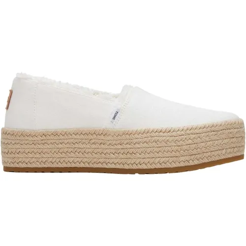 Espadrilles , Damen, Größe: 42 1/2 EU - TOMS - Modalova