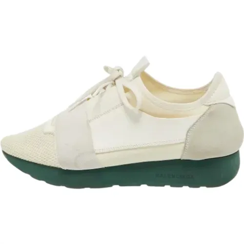 Pre-owned Leather sneakers , female, Sizes: 8 UK - Balenciaga Vintage - Modalova