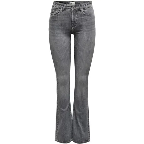 Womens Grey Jeans , female, Sizes: XL L32, L L30, XS L30, XS L32, L L32, S L34, S L32, S L30, M L30, M L32 - Only - Modalova
