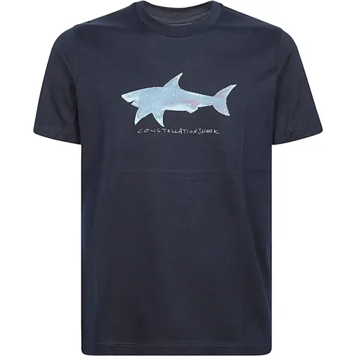 T-Shirts , male, Sizes: S, M - PAUL & SHARK - Modalova